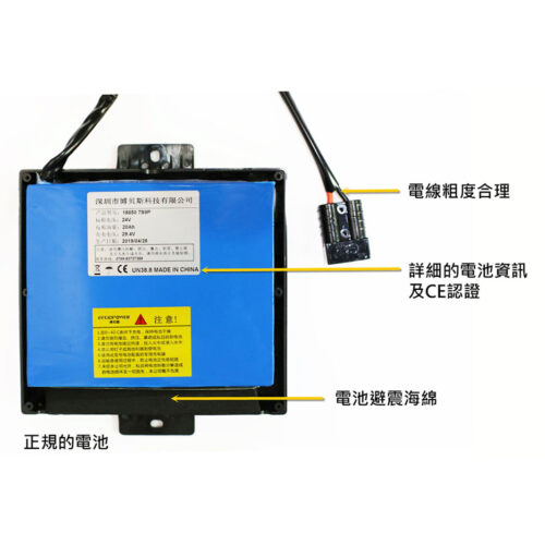 加強版Deluxe 500電動輪椅 - Image 6