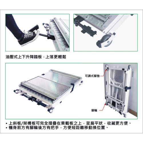 台灣品牌AIDBASE HKEL-980(S) 輪椅升降台 - Image 2