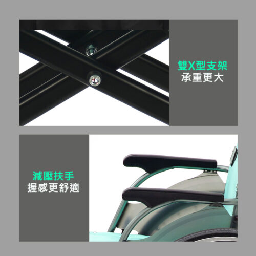 日本品牌Miki LK-16手推輪椅 - Image 4