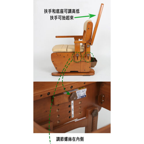 日本品牌Aron AR-750L座便椅 - Image 5