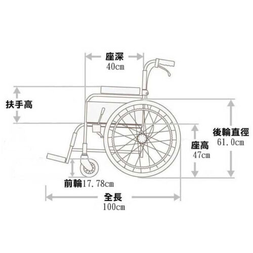 台灣品牌Karma KM7570手推輪椅 - Image 6