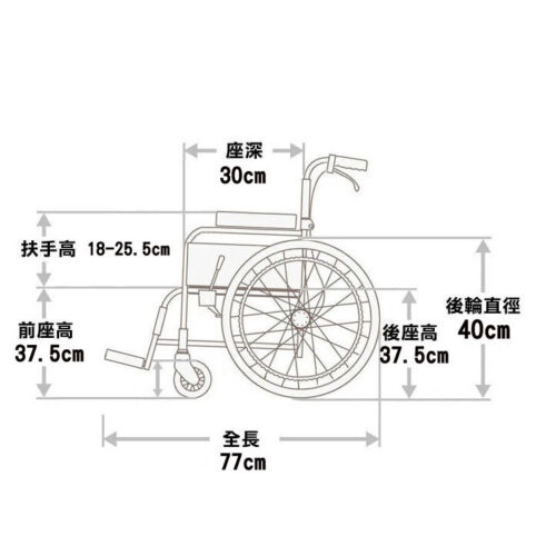 日本品牌Miki MPT-60-(ER)SW手推輪椅 - Image 4