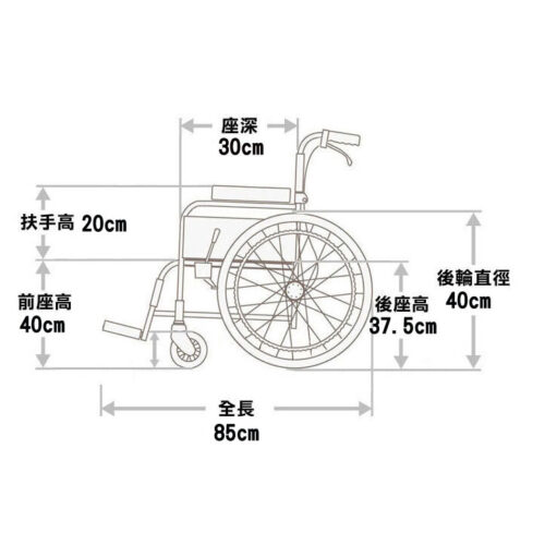 日本品牌Miki PM-SLT(16)手推輪椅 - Image 9