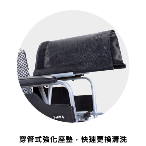 台灣品牌Karma WSM900.5手推輪椅 - Image 6