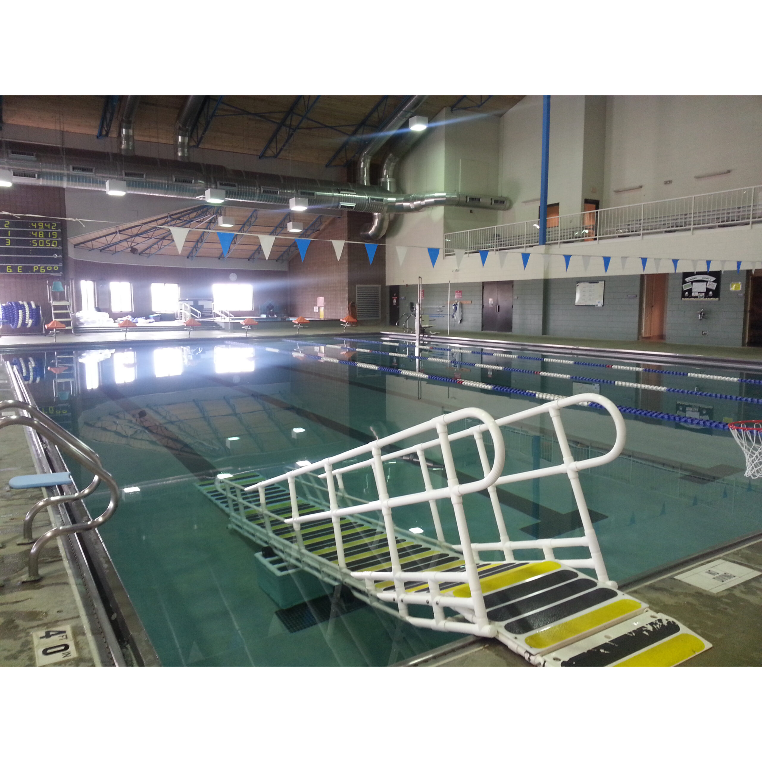 美國AQUATREK泳池專用斜台 (可配合泳池專用水上輪椅使用) AT-1000(S)